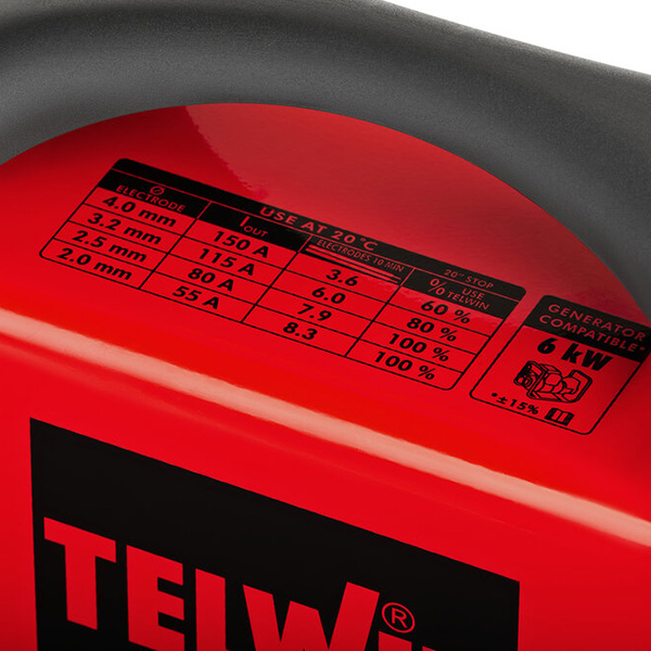 Telwin Saldatrice Force 165 + Maschera Lion - TELWIN - Immagine 5
